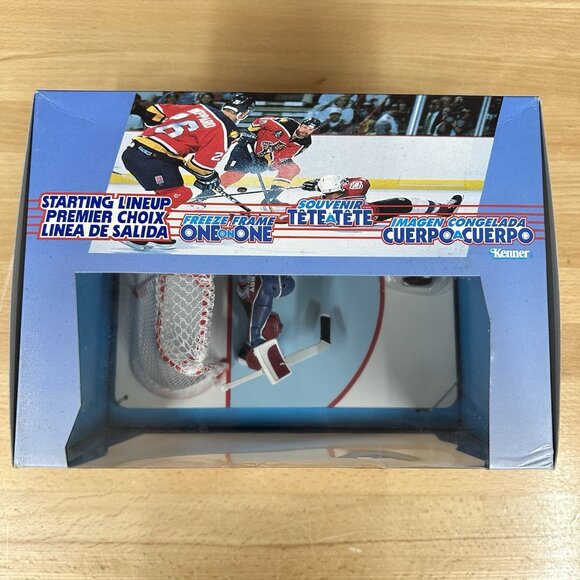 Starting Lineup Freeze Frame One on One Jagr vs Roy 1997 Never Opened READ - Picture 3 of 8